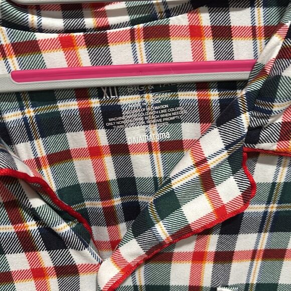 Pajamarama 2 Piece Big & Tall Falala Multi Plaid Pajama Set
Size XL Tall - Picture 3 of 6